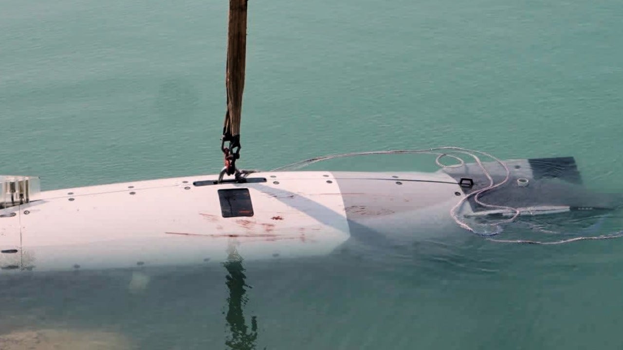 Iran says captured US underwater drone in Strait of Hormuz