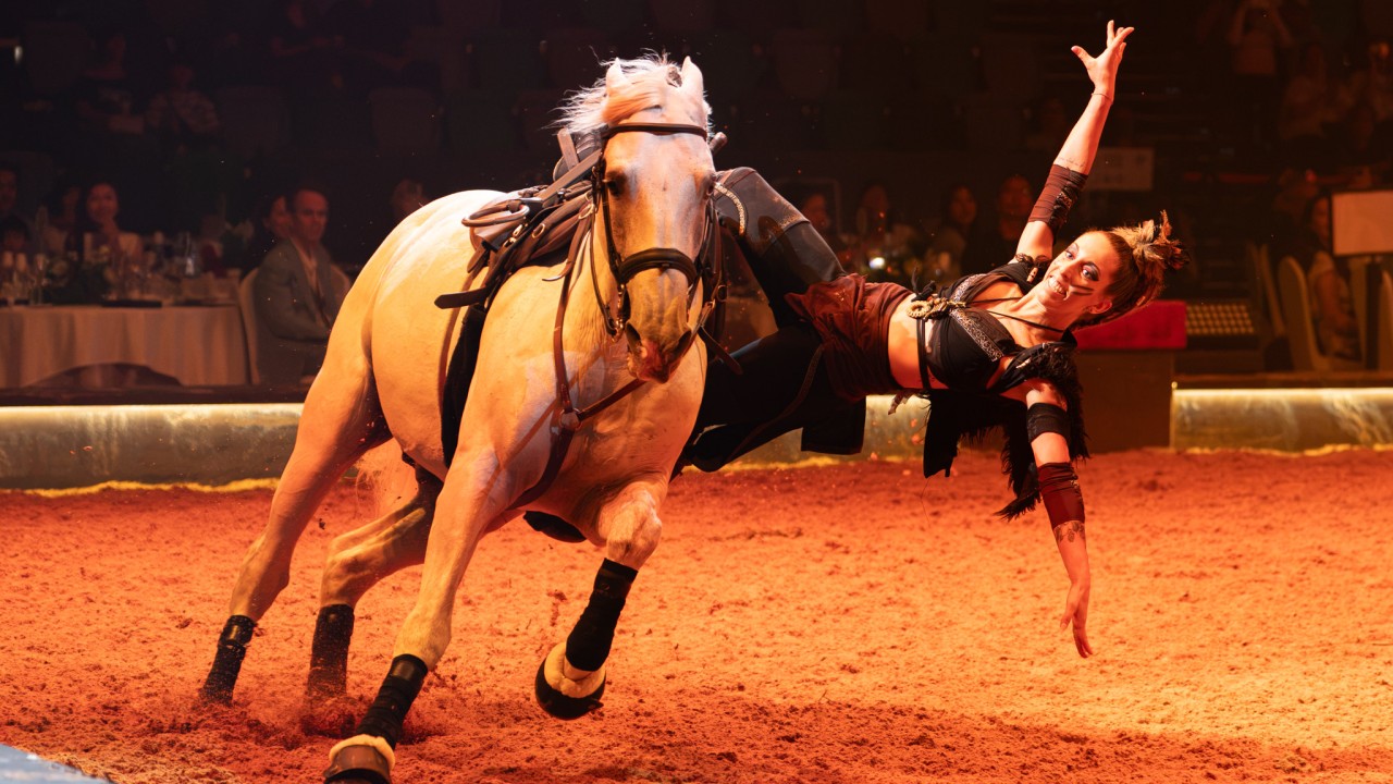 54 horses dazzle at Cavalluna’s Hong Kong debut, despite cliché story