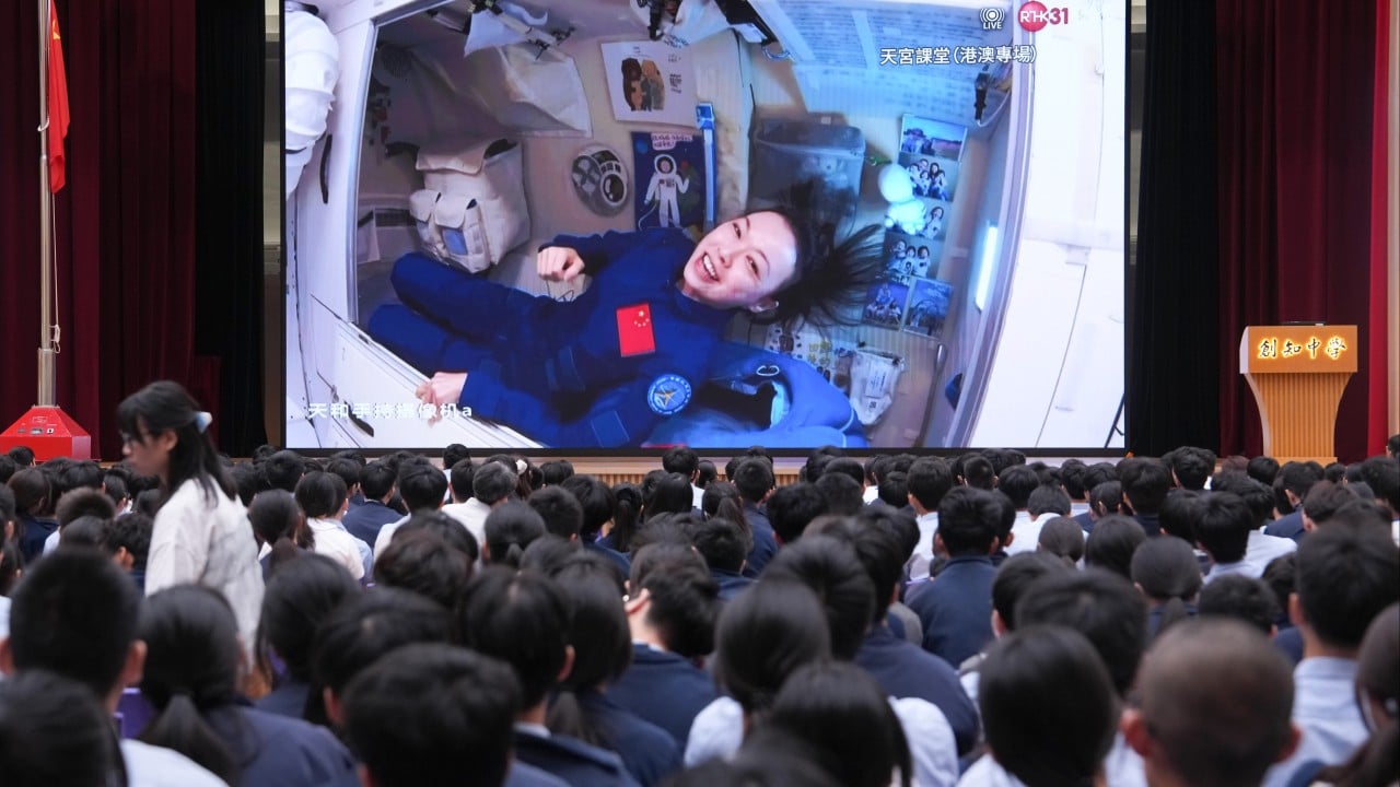 ‘Discipline and teamwork’ matter more, Hong Kong’s first astronaut tells students