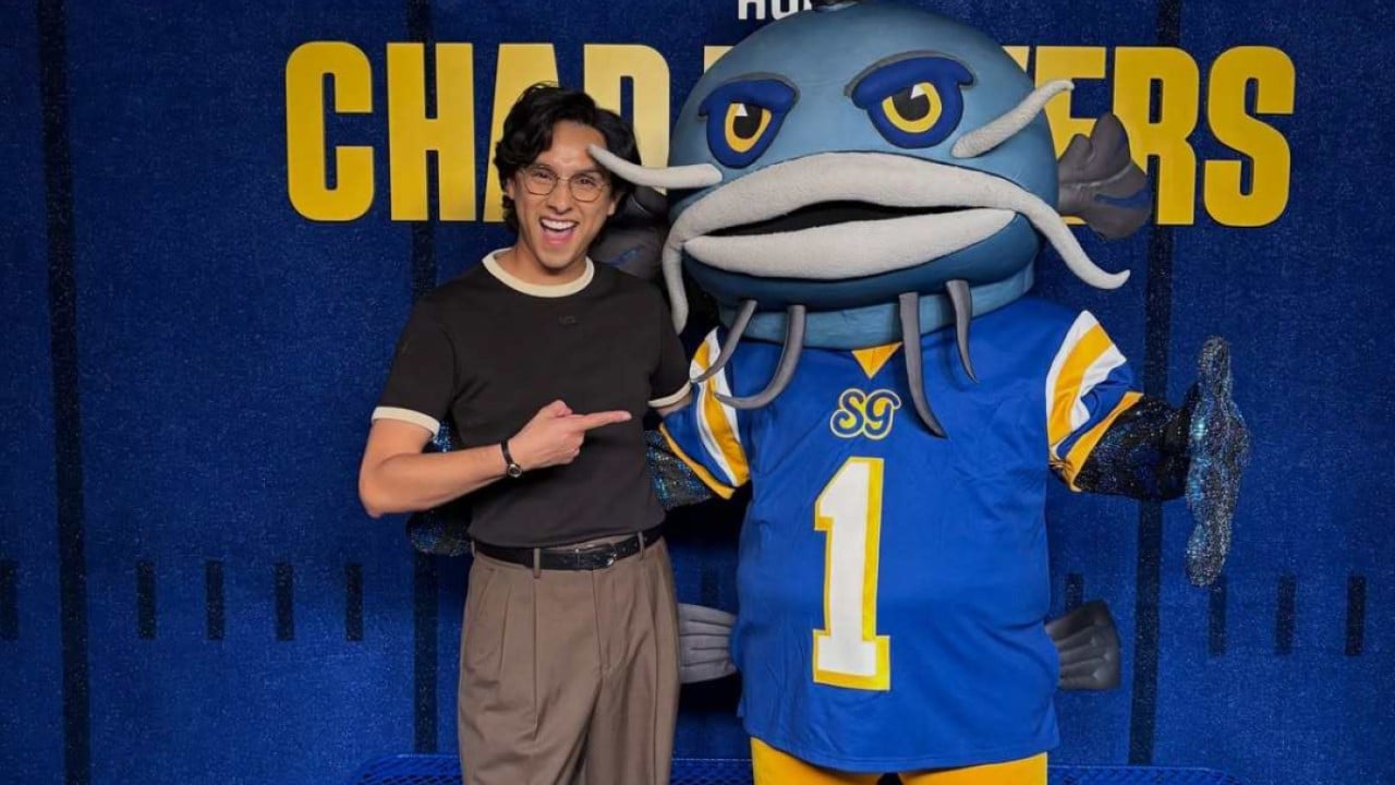 Meet Frankie A. Rodriguez, who plays mascot Danny in Chad Powers