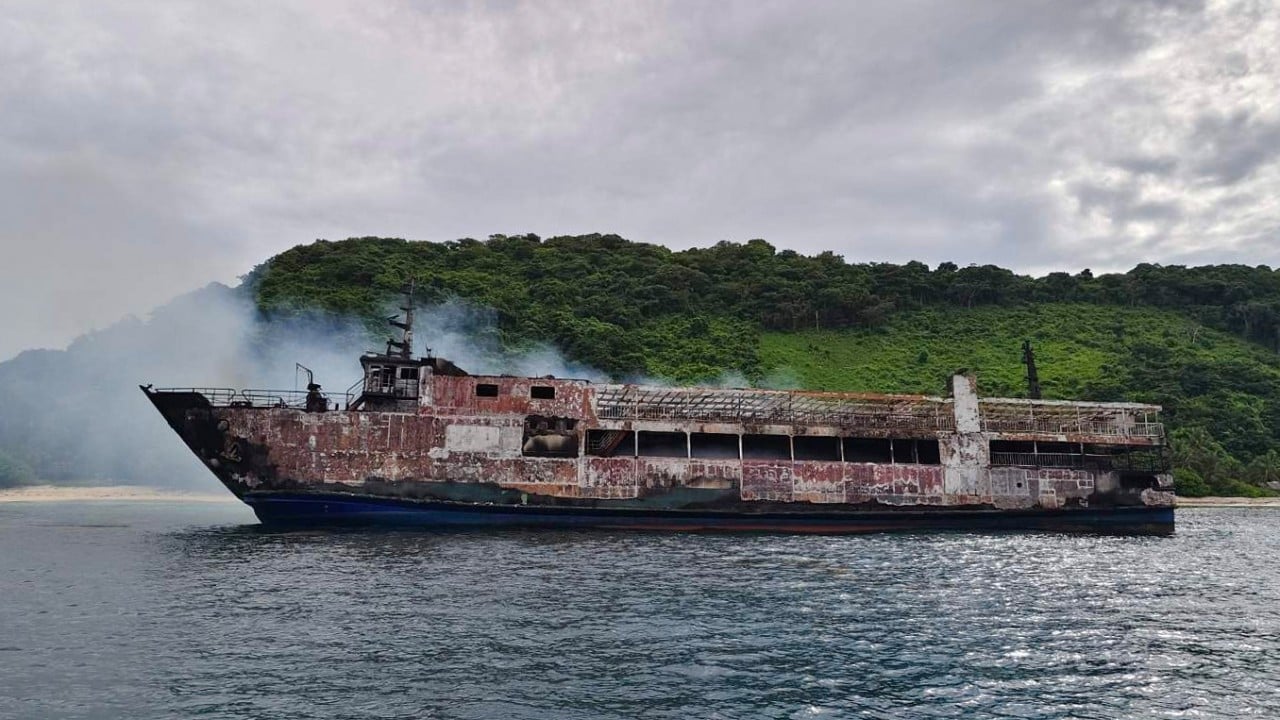 Philippines races to find survivors of ferry fire that killed at least 5