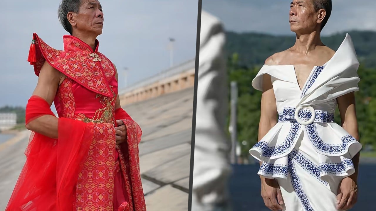 Chinese cousins in their 50s redesign, revitalise ethnic fabric, model, sell clothing globally
