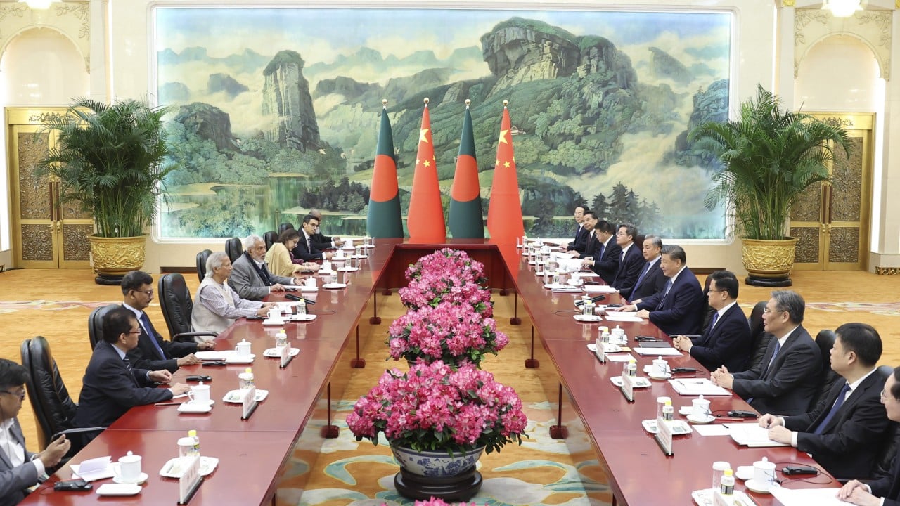 Bangladesh draws closer to China in ‘political chessboard’ to balance India ties