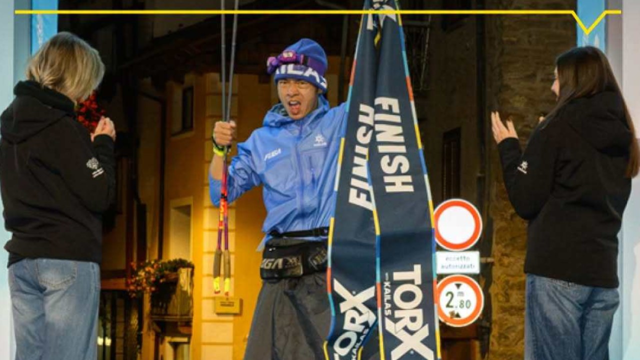 Chinese runner becomes first athlete to complete 330km Tor des Géants in under 66 hours