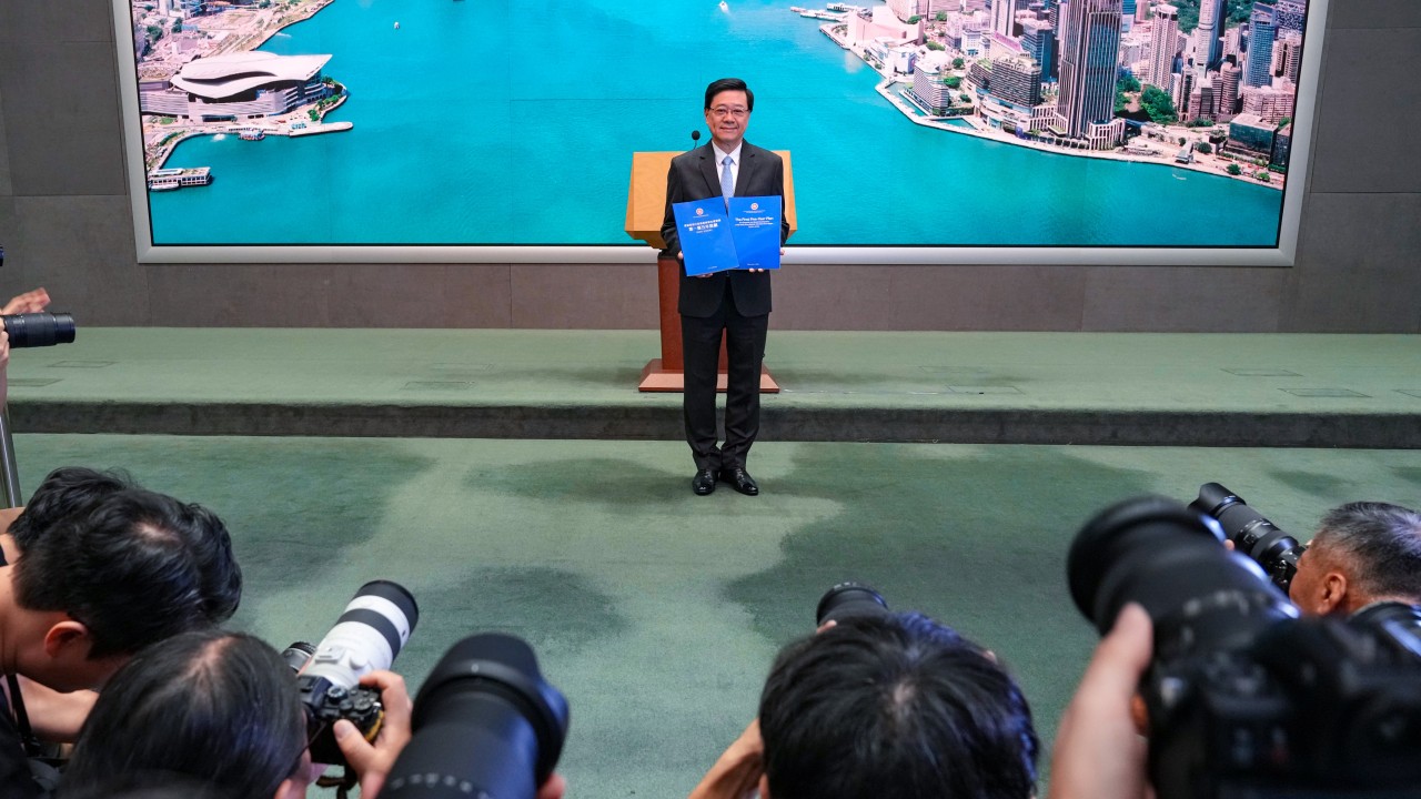 Historic moment for Hong Kong as John Lee set to deliver city’s first ever 5-year plan