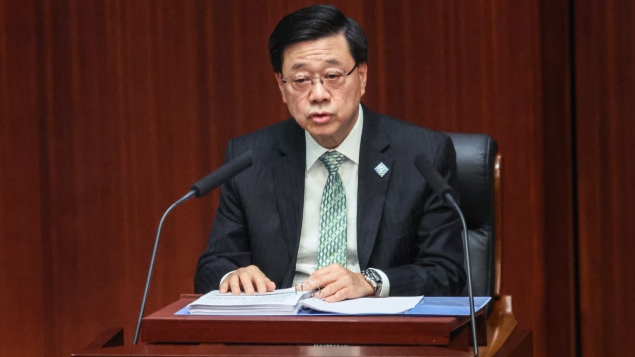 Historic moment for Hong Kong as John Lee delivers city’s first ever 5-year plan