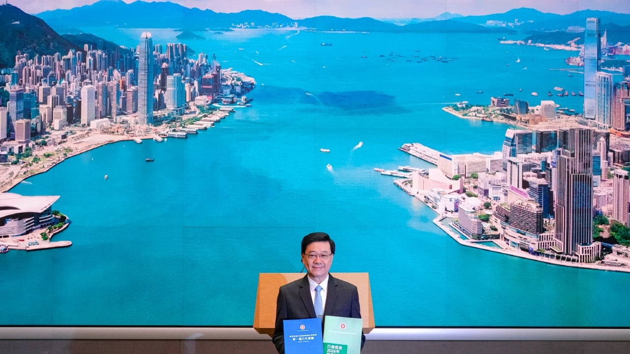 Historic moment for Hong Kong as John Lee delivers city’s first ever 5-year plan