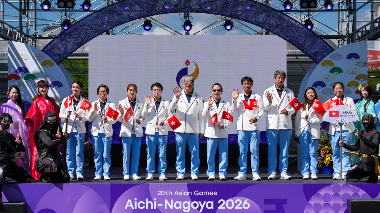 Hong Kong give Yang, Sham honour of carrying city’s flag at Asian Games opening ceremony