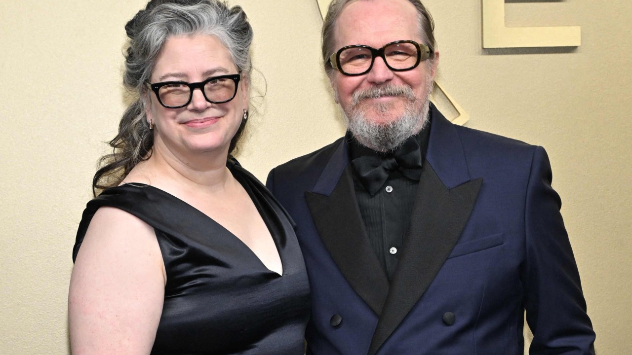 Meet Gary Oldman’s wife, Gisele Schmidt, who hit the Emmys red carpet with the Slow Horses star