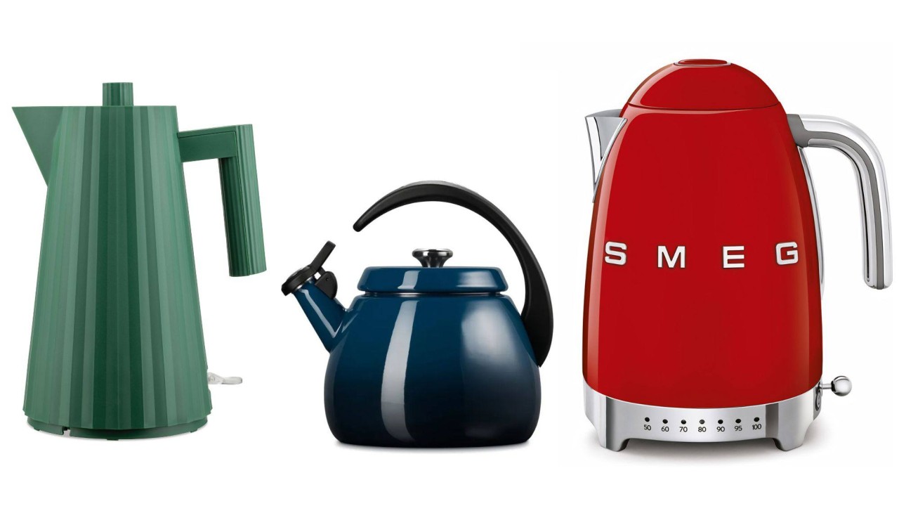 3 kettles from Smeg, Le Creuset and Alessi to make your kitchen sing