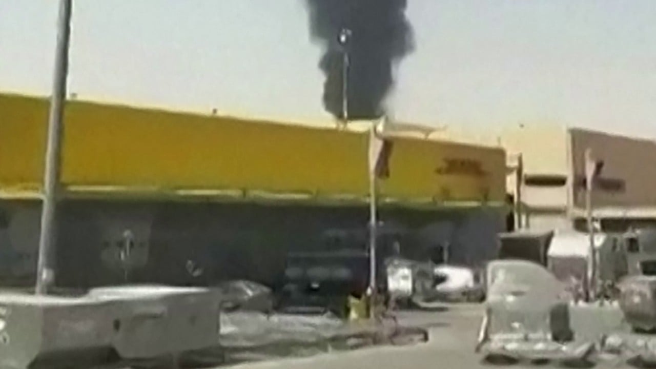 Houthis claim attacks on Saudi capital, after flames seen near Riyadh airport