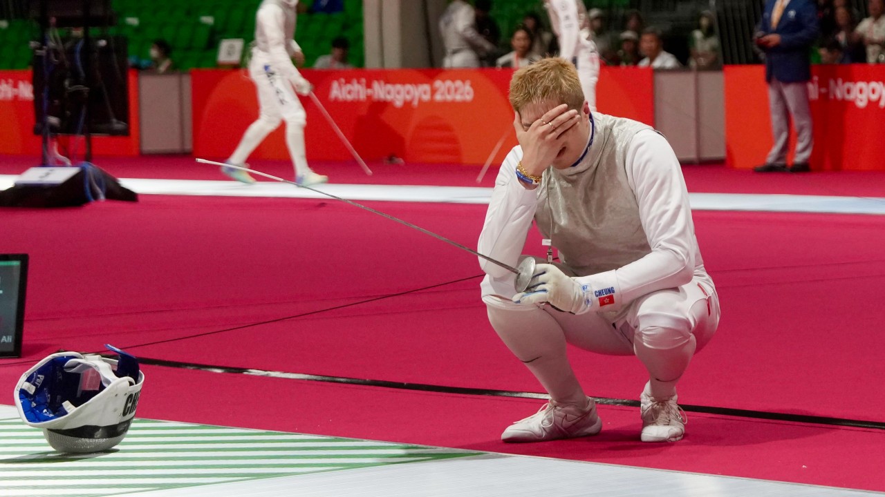 Asian Games, day 3: bronze for Leung, Haughey cruises, Cheung struggles in foil
