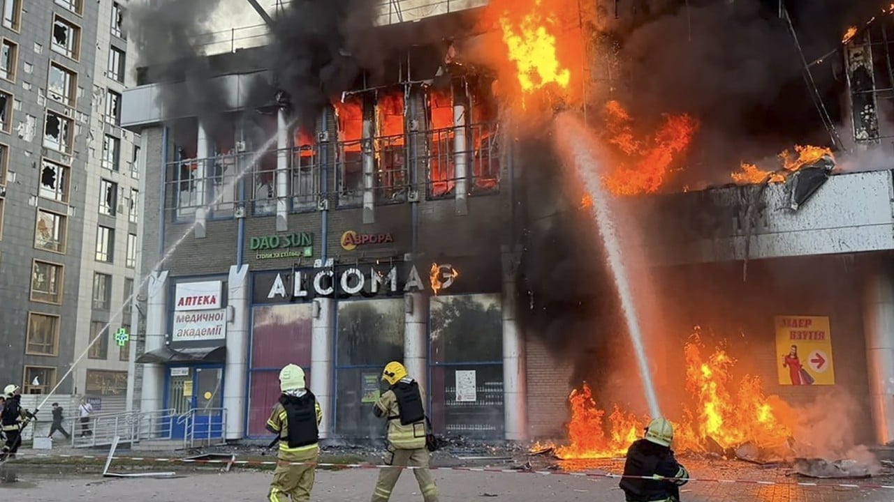 4 dead in Ukraine after Russian missile and drone attacks on industrial cities