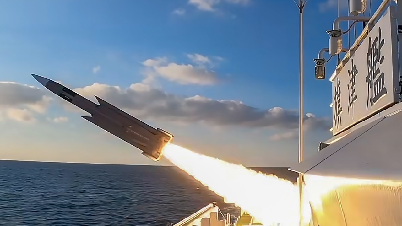 Taiwan coastguard’s rare missile firing reveals deepening links with navy