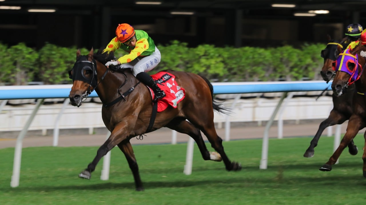 Nichola Yuen celebrates first Happy Valley win as David Eustace and Jerry Chau lead quartet of doubles