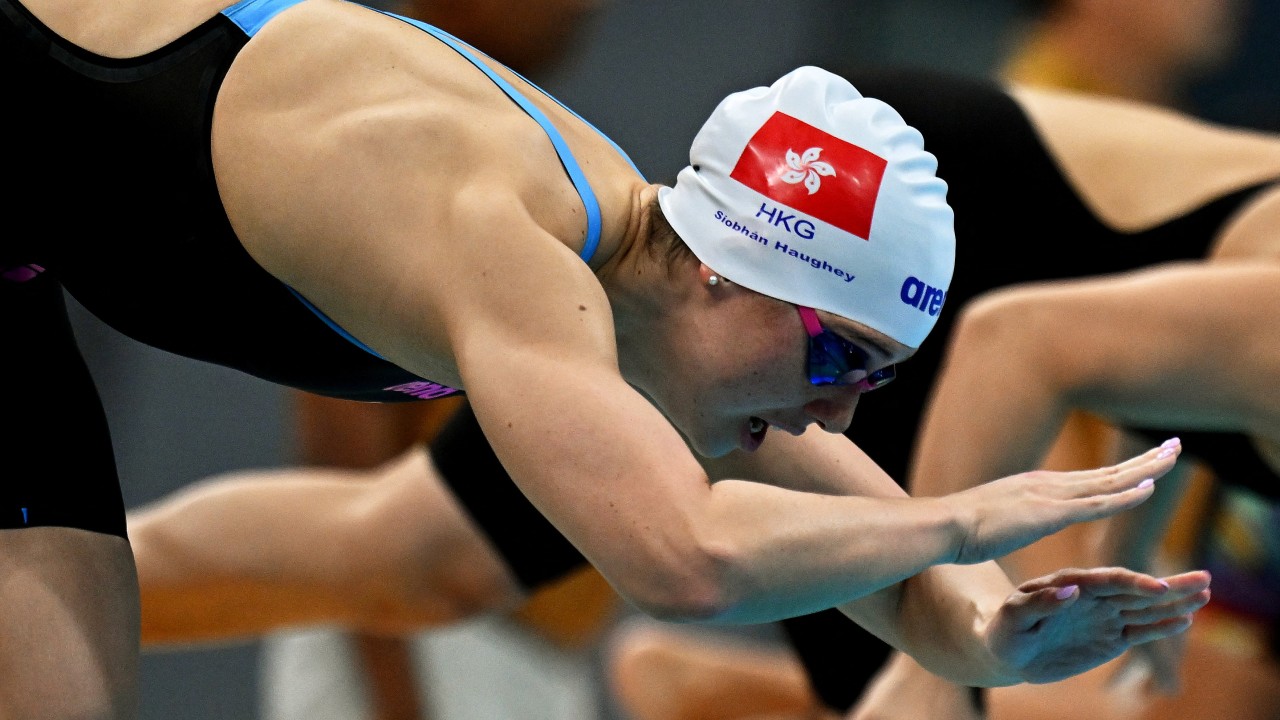 Asian Games, day 5: teen sensation Ohashi sets world record, Haughey claims silver