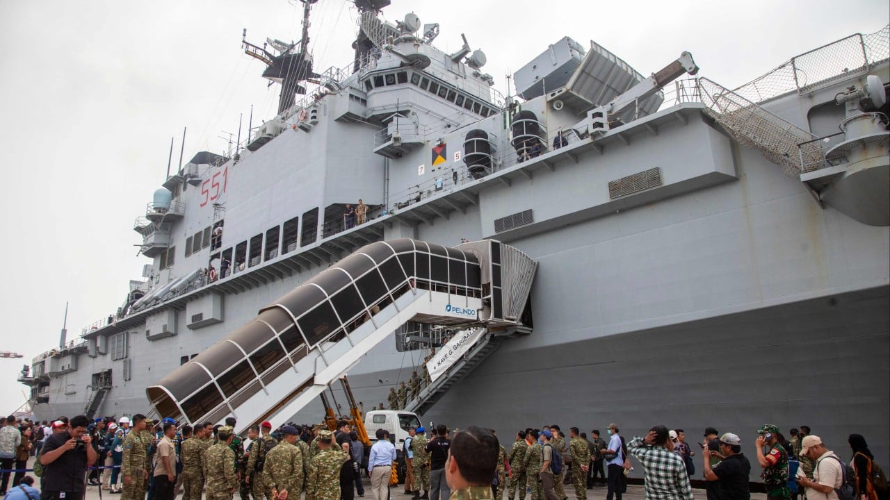 Indonesia commissions former Italian vessel as first aircraft carrier