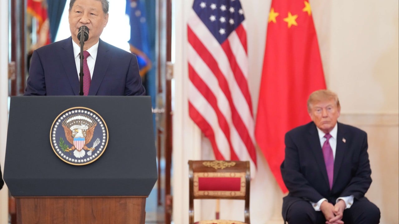Xi says China, US must keep AI under human control at Trump’s White House welcome