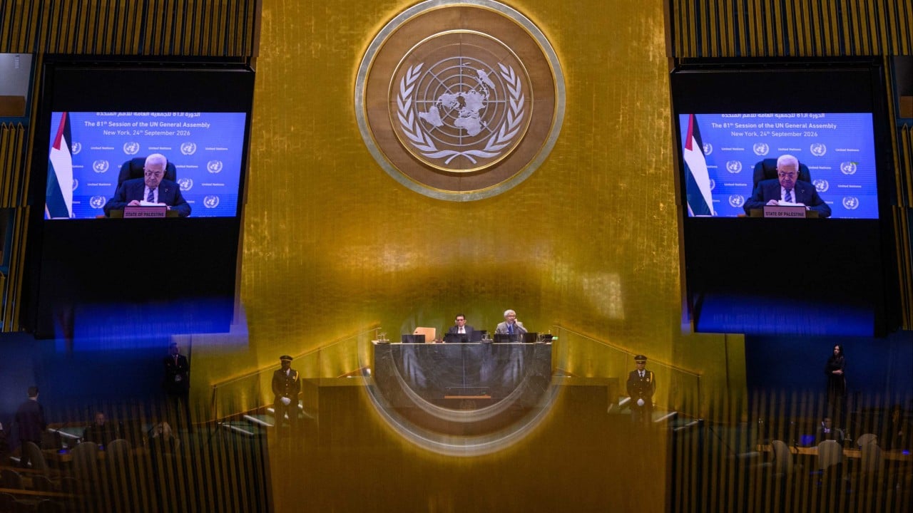 Abbas accuses Israel of waging ‘genocidal war’ in Gaza, in pre-recorded UN address