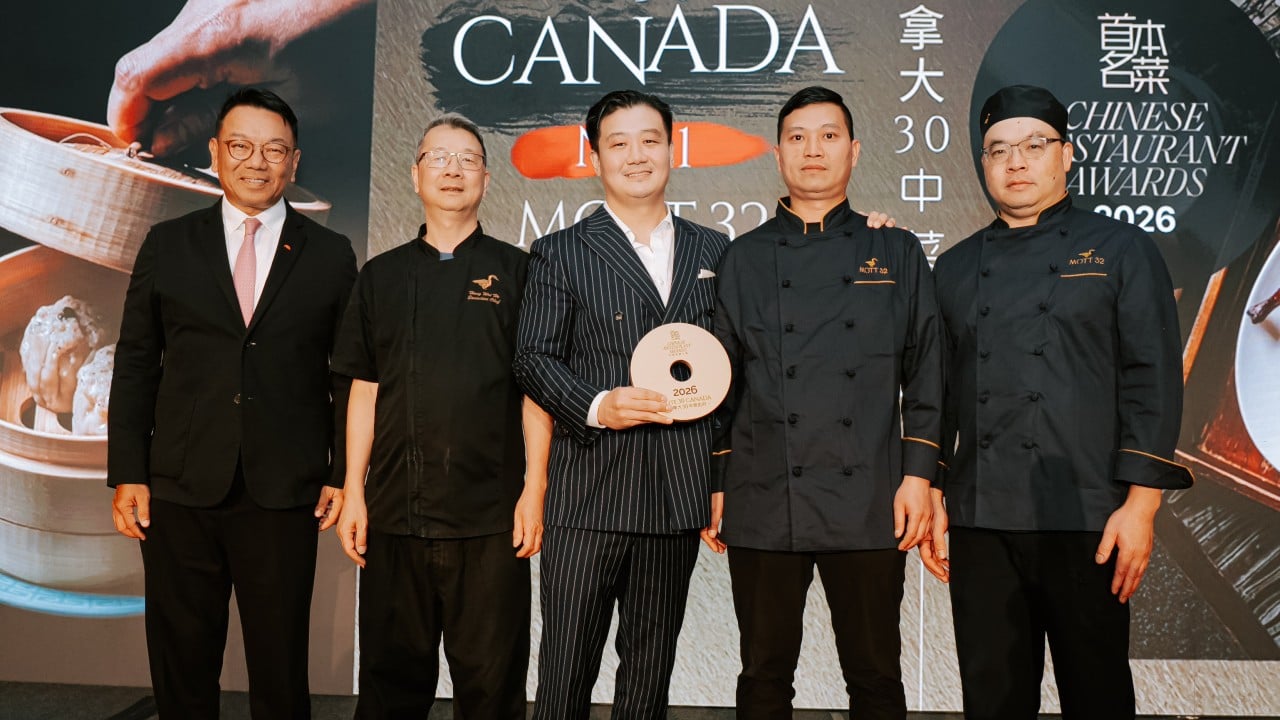Chinese Restaurant Awards 2026: Hong Kong’s Mott 32 takes top spot in Canada