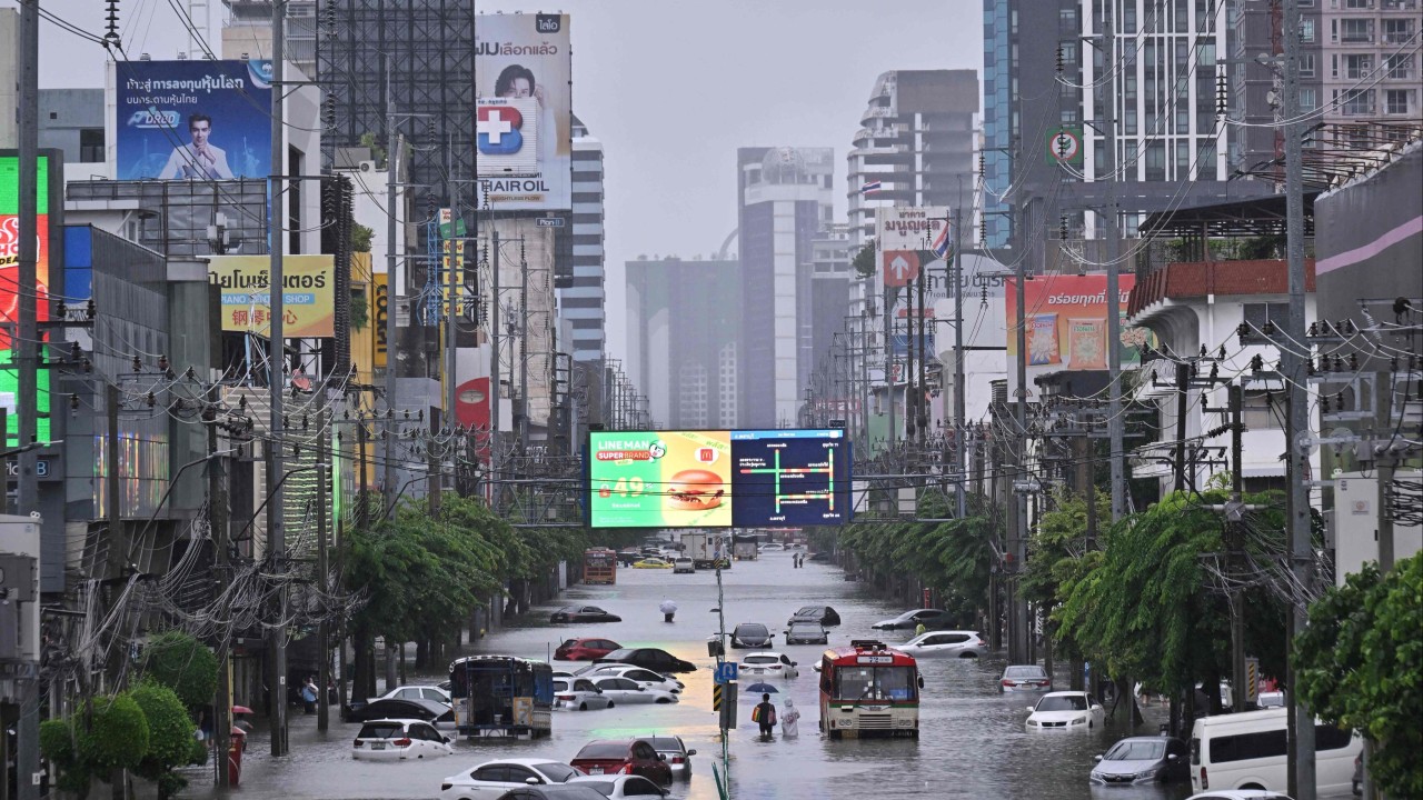 Thailand’s Bangkok declares flood disaster across city as thousands flee from homes