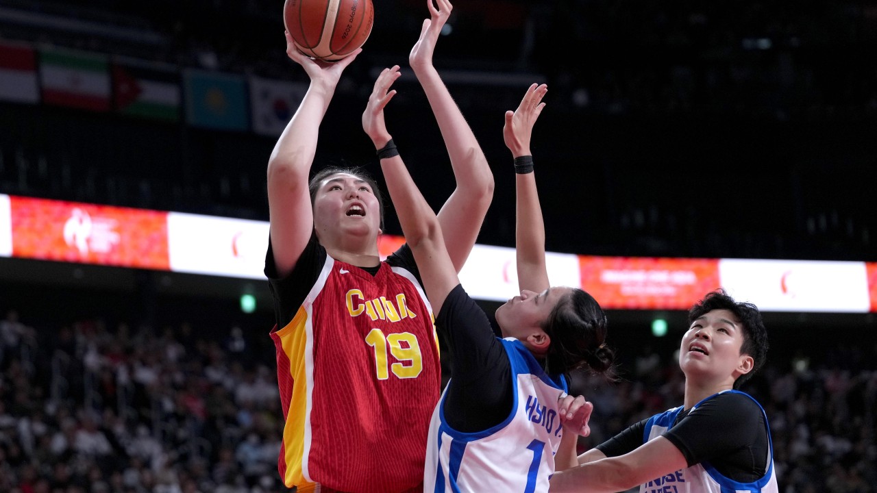 China’s ‘invincible’ Zhang Ziyu helps women’s basketball team claim bronze at Asian Games