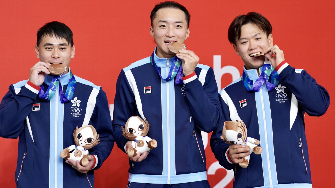 Asian Games: double cycling gold for China, Hong Kong take bronze, Wong on move