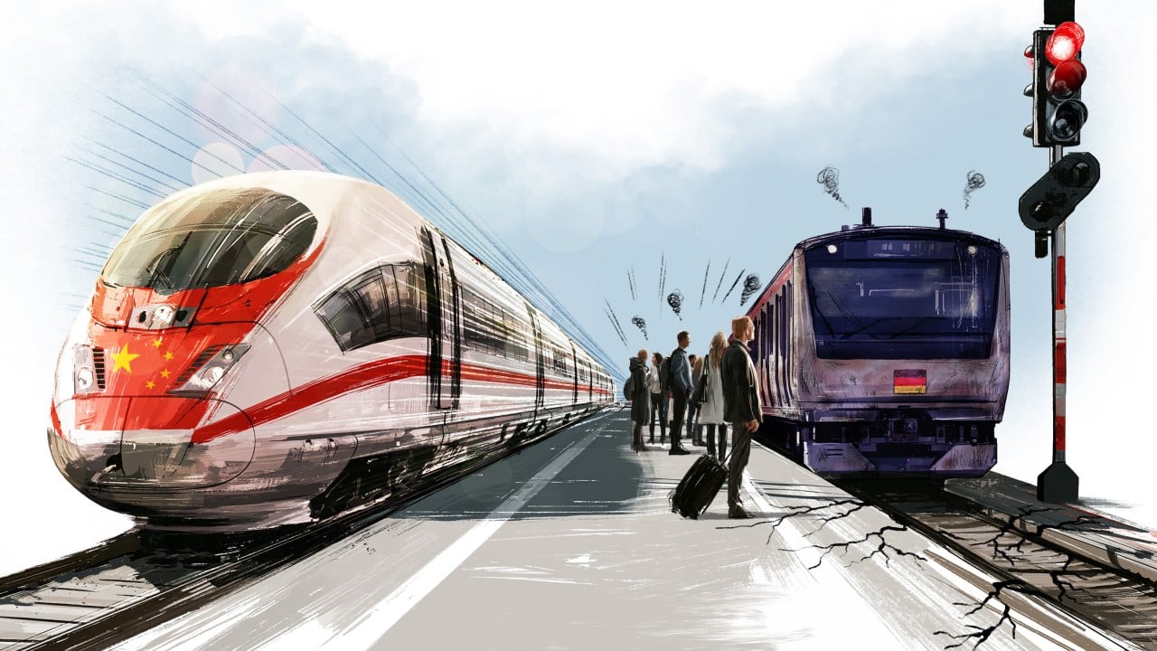 How years of thin investment have stalled Germany’s rail network as China’s speeds ahead