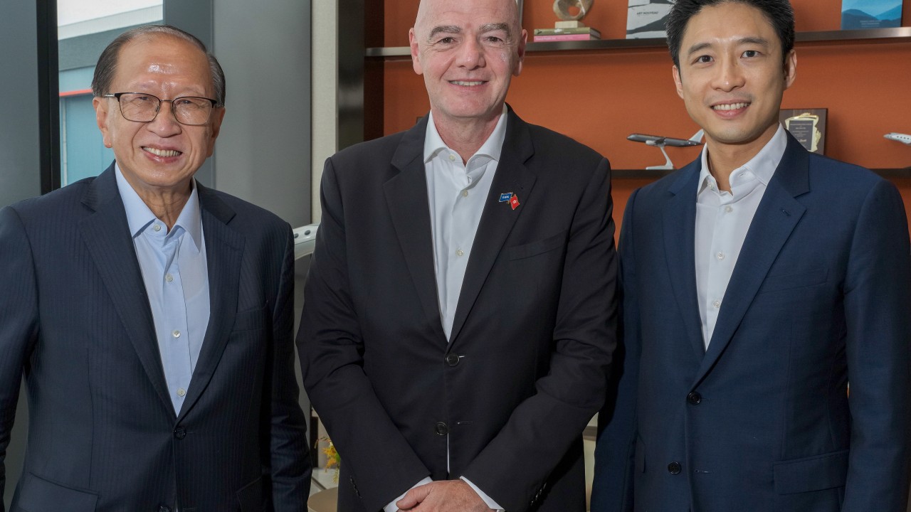 Gianni Infantino brings global goodwill tour to Hong Kong ahead of Fifa Asean final