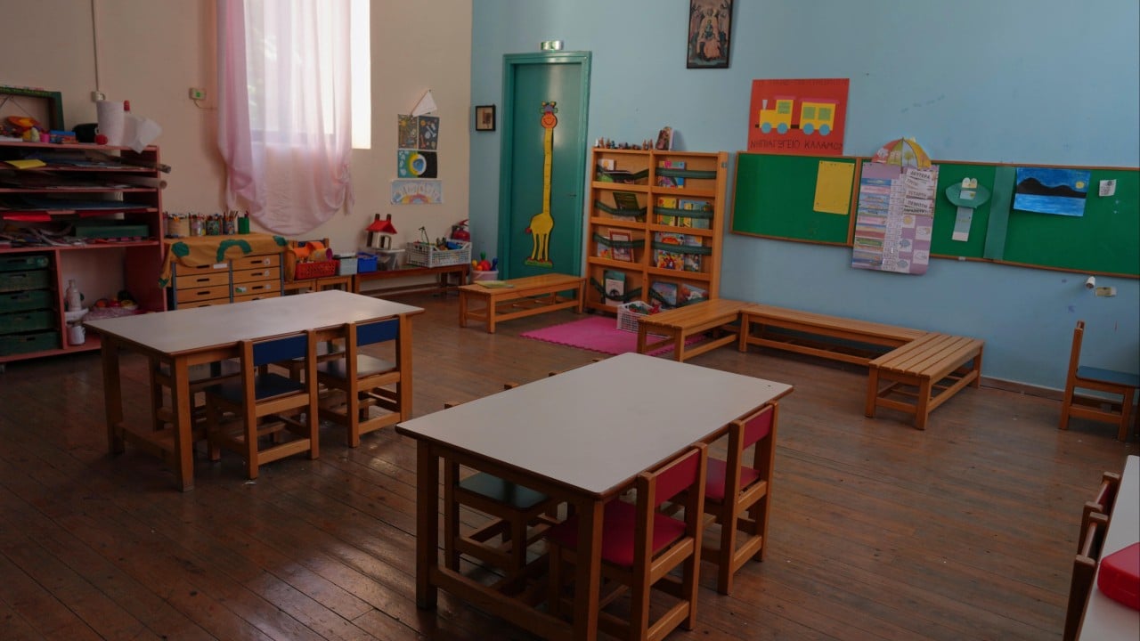 Empty classrooms on remote Greek island signal crisis across Europe