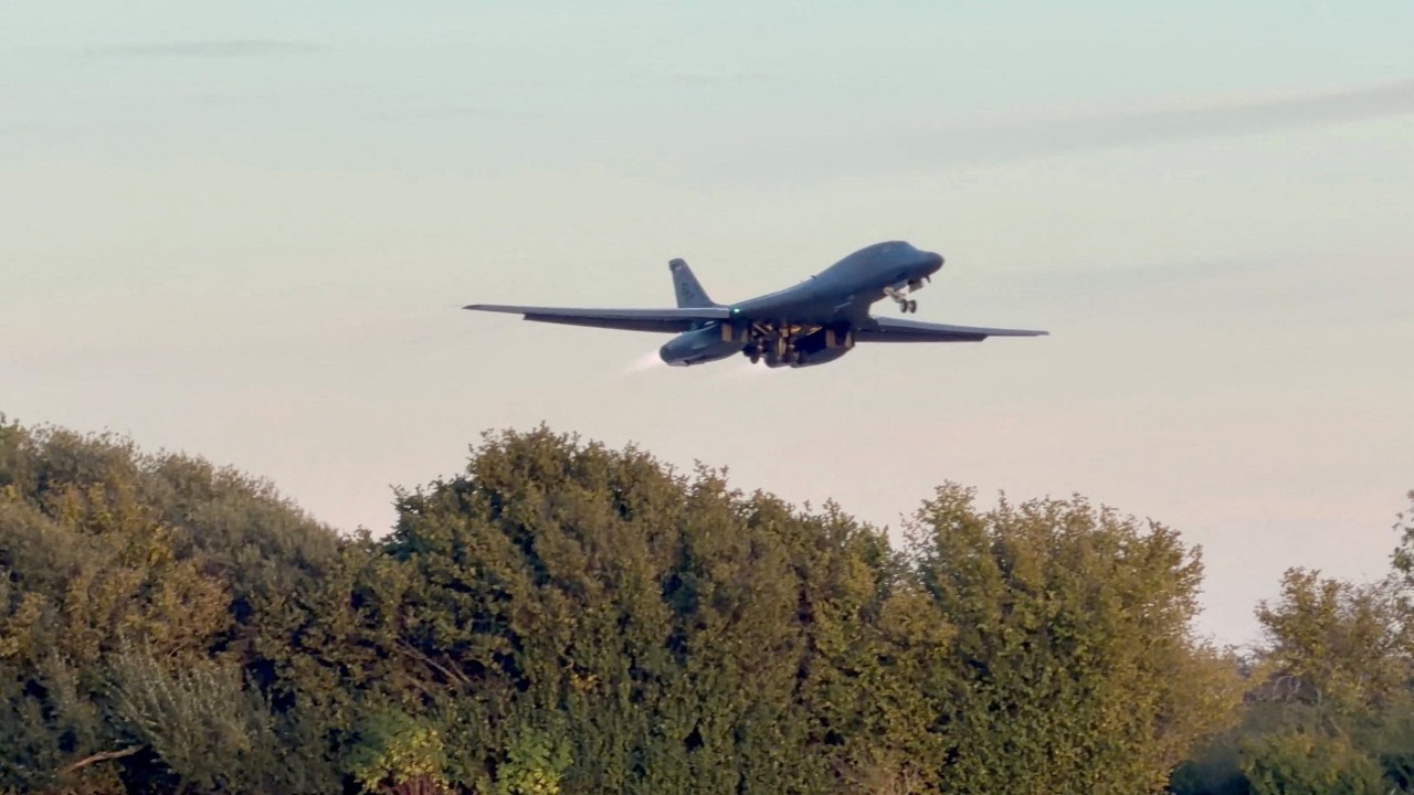 Trump says US moved bombers from UK airbase after threats