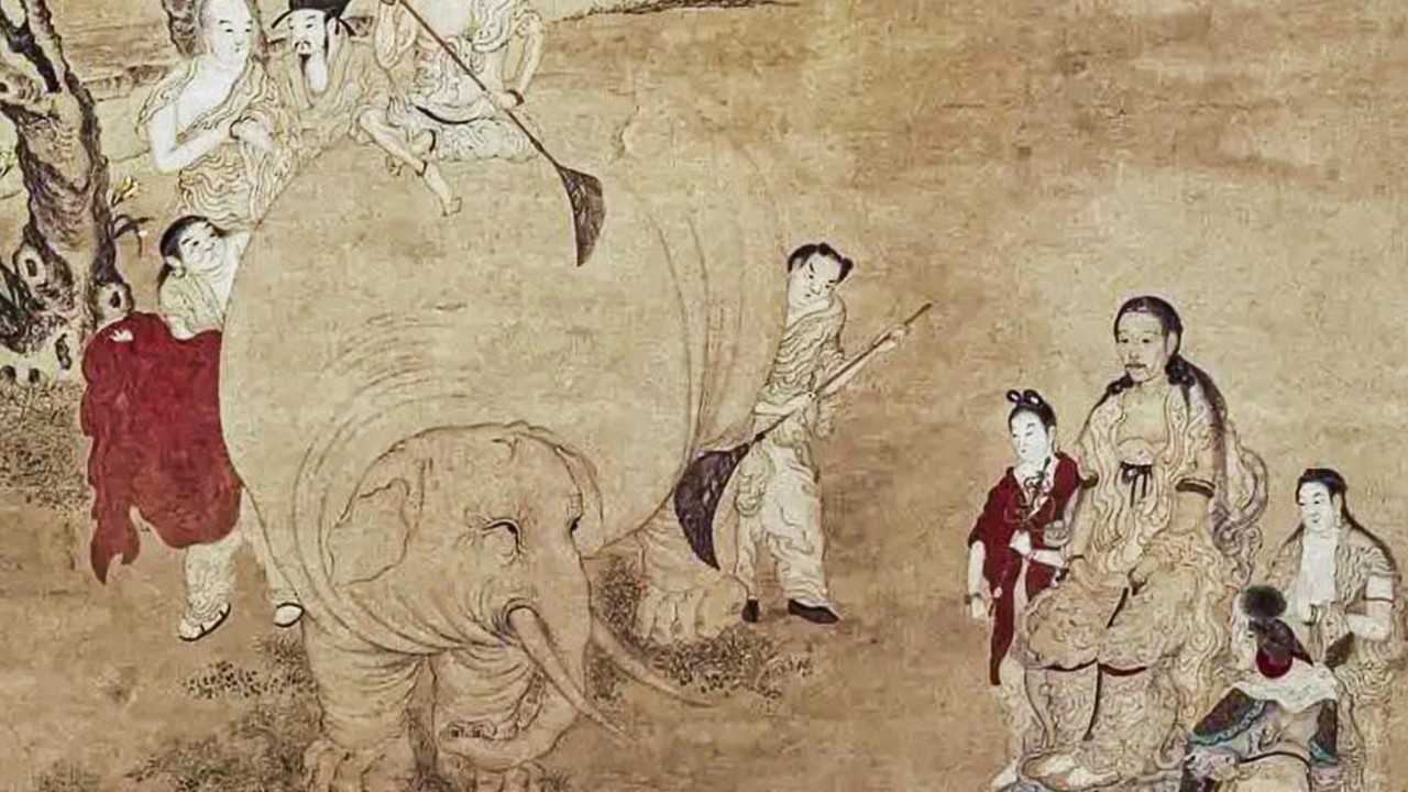 Sacred splashes: ancient Chinese ritual of ‘elephant washing’ for good fortune