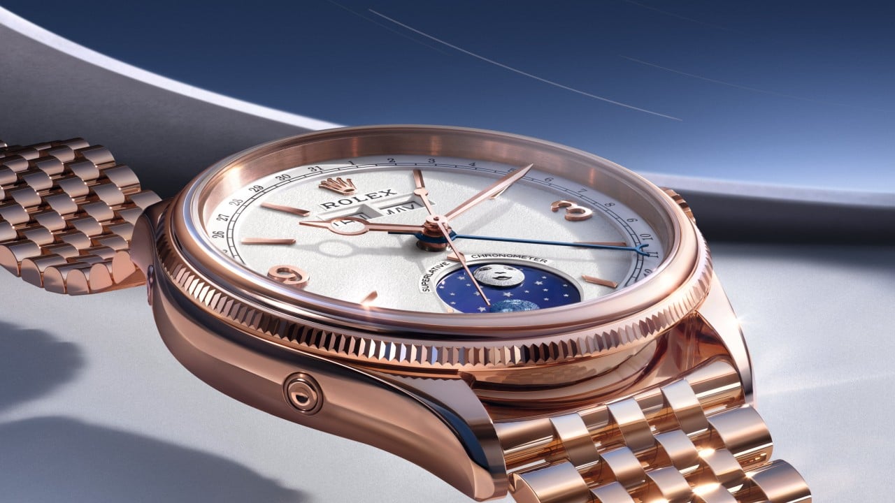 Style Edit: Rolex unveils the Perpetual Padellone with moonphase disc in 3 models