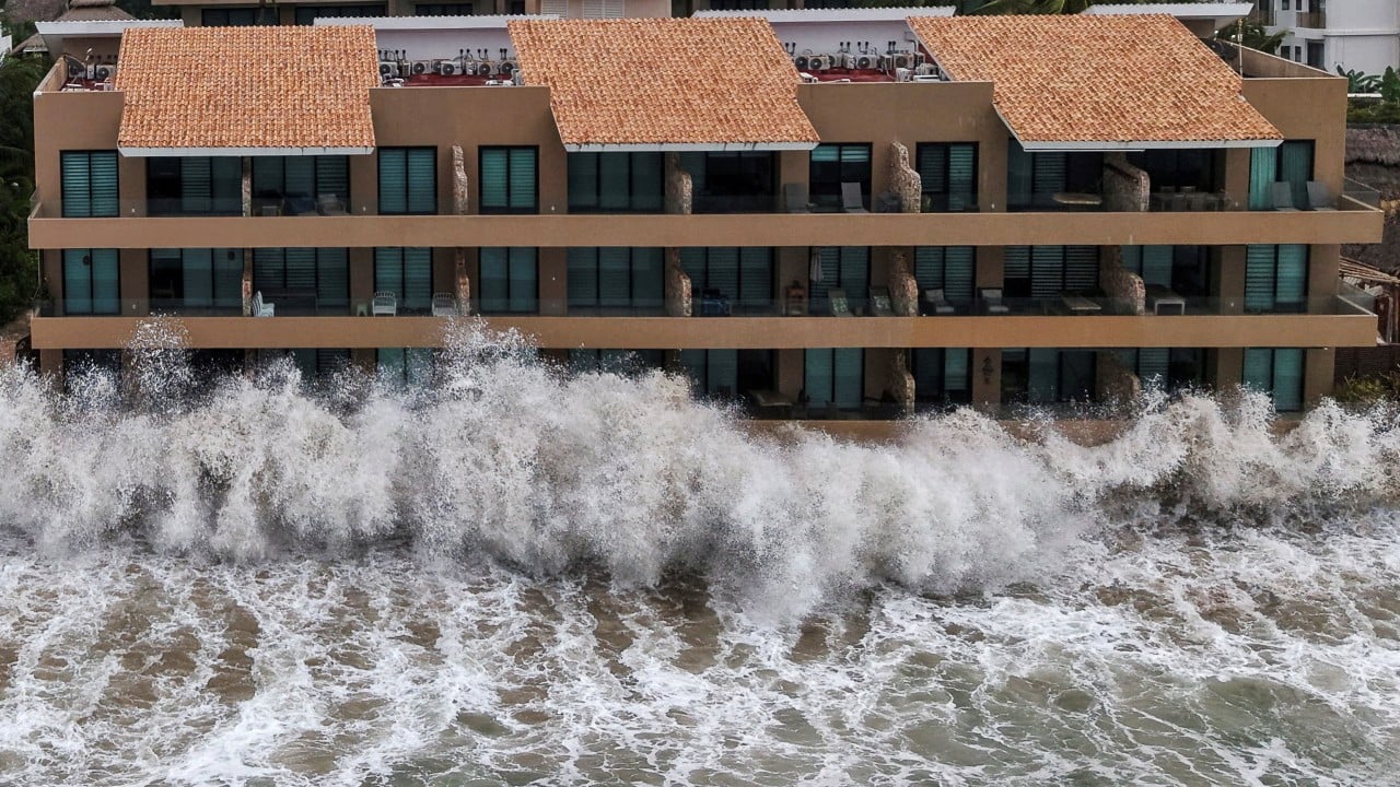 Hurricane Simon and Tropical Storm Rachel pummel Mexico, leaving 5 dead