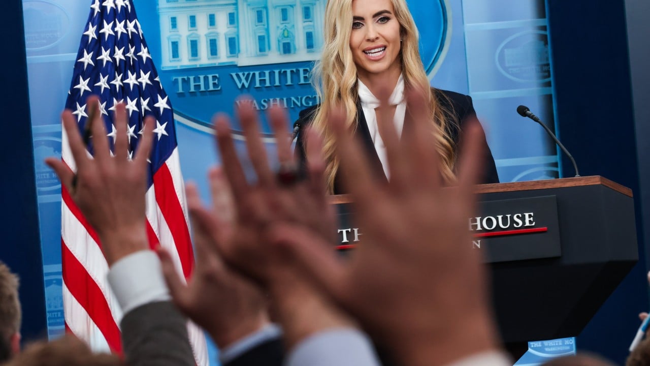 New Trump spokeswoman makes White House debut, takes only 3 questions