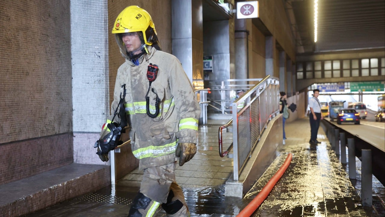 Hong Kong MTR trains skip Lam Tin station after smoke reported on platform