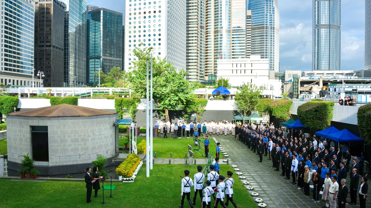 Cherish peace and stability, John Lee urges Hongkongers during Chung Yeung Festival