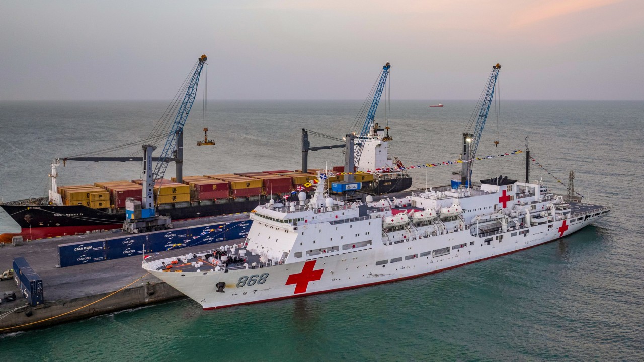 How a hospital ship helps buoy China’s strategic mission in Africa