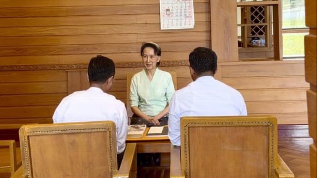 Detained Suu Kyi receives royal package from UK’s King Charles: Myanmar government