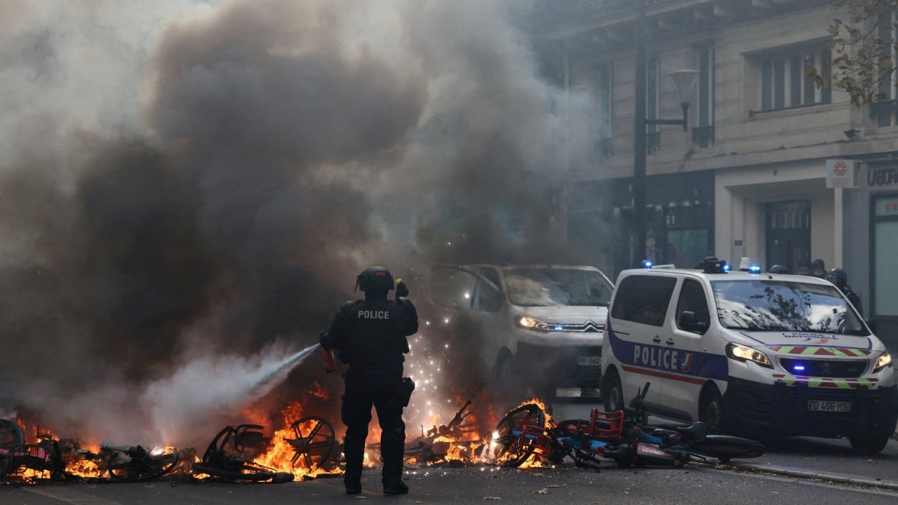 Macron takes veiled shot at Trump, Netanyahu over ‘stupid’ France riot remarks