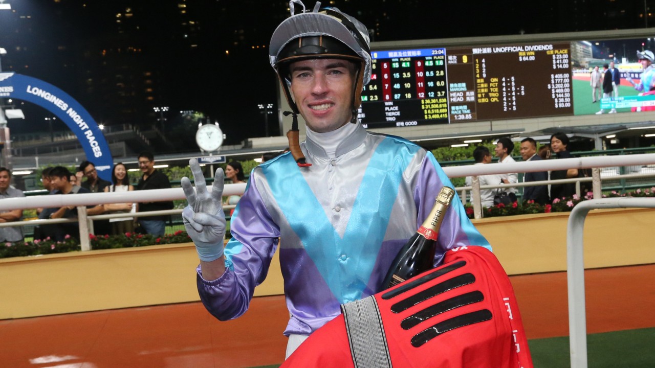 James Orman slots first Hong Kong treble as Zac Purton also bags three-timer at Happy Valley