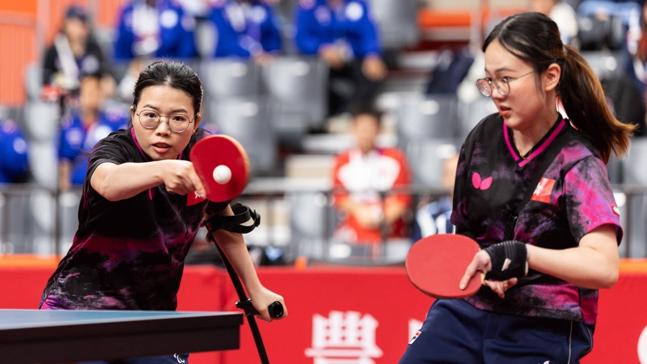 Asian Para Games: no gold for Hong Kong, but table tennis team keep medals coming