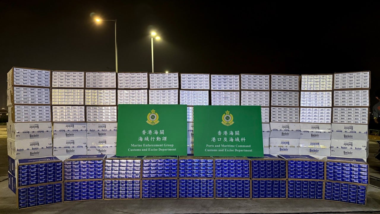 Hong Kong customs seizes 600 million illicit cigarettes in first 9 months of 2026