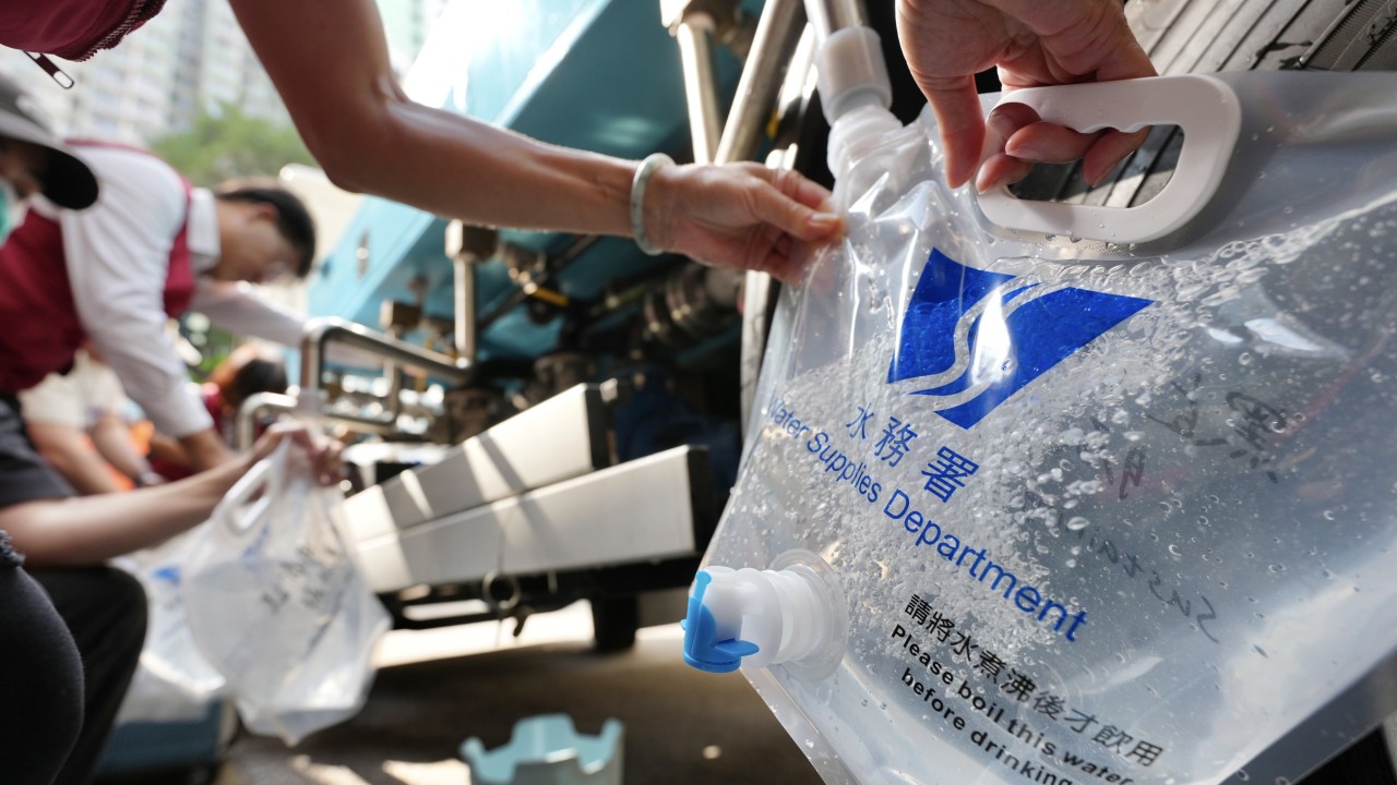 10,000 Hong Kong homes left without water as burst pipe hits Shau Kei Wan again