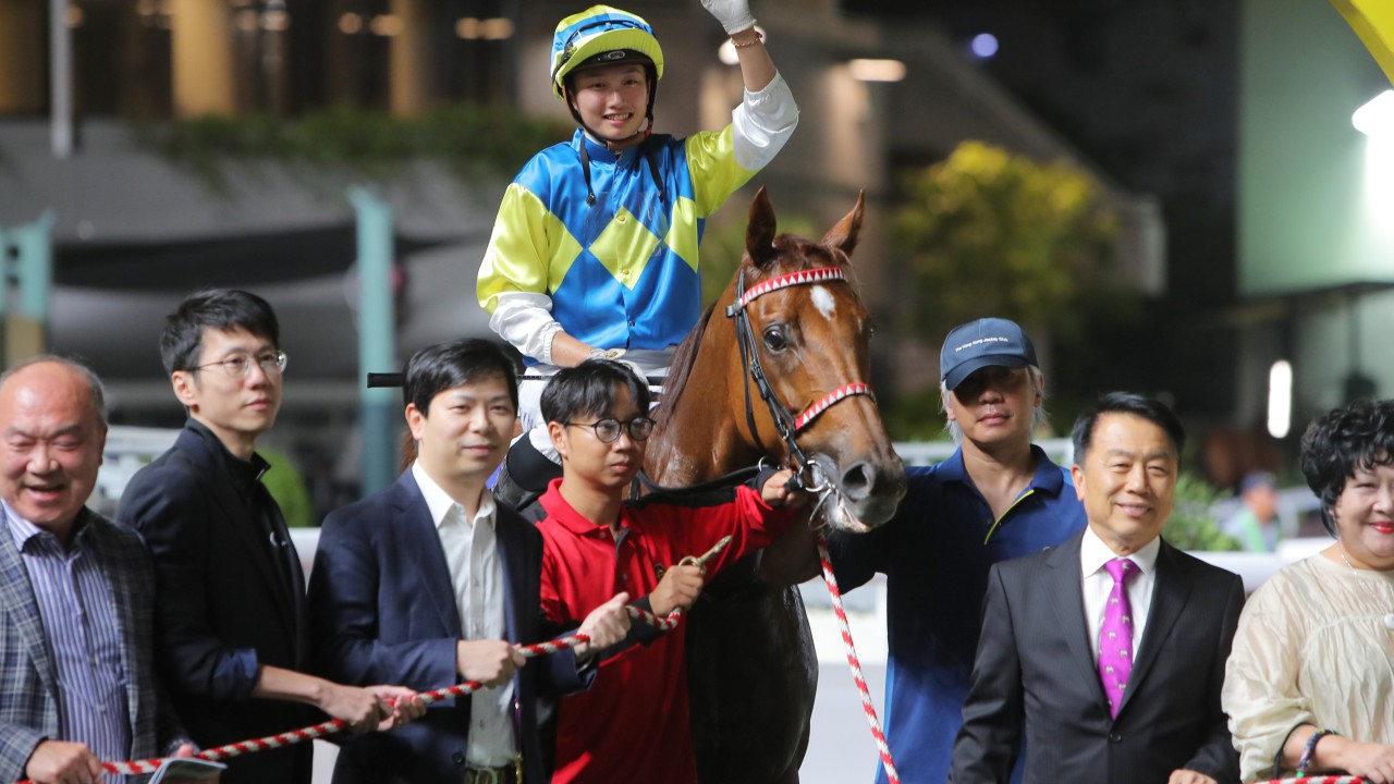 Nichola Yuen dominates Sha Tin dirt meeting with treble as Britney Wong and Jimmy Ting break through