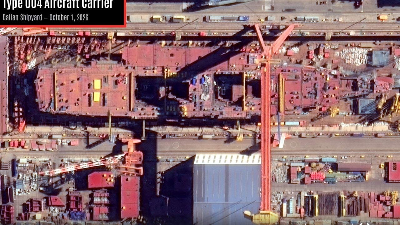 New images suggest China’s fourth aircraft carrier could launch in 2027, analysts say