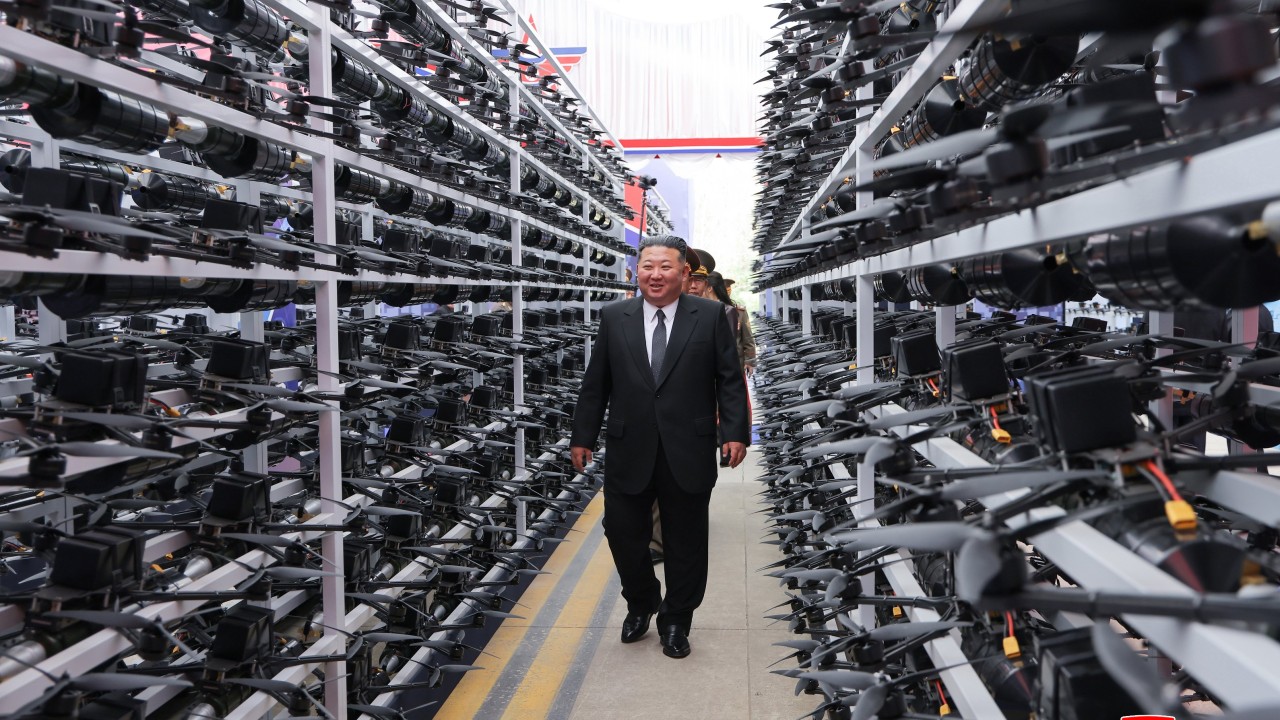 Kim Jong-un urges drone expansion as North Korea showcases new unmanned tech