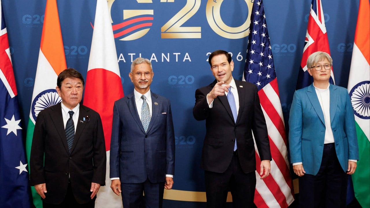 Quad diplomats finalise first leaders’ summit in two years before Trump-Xi meeting