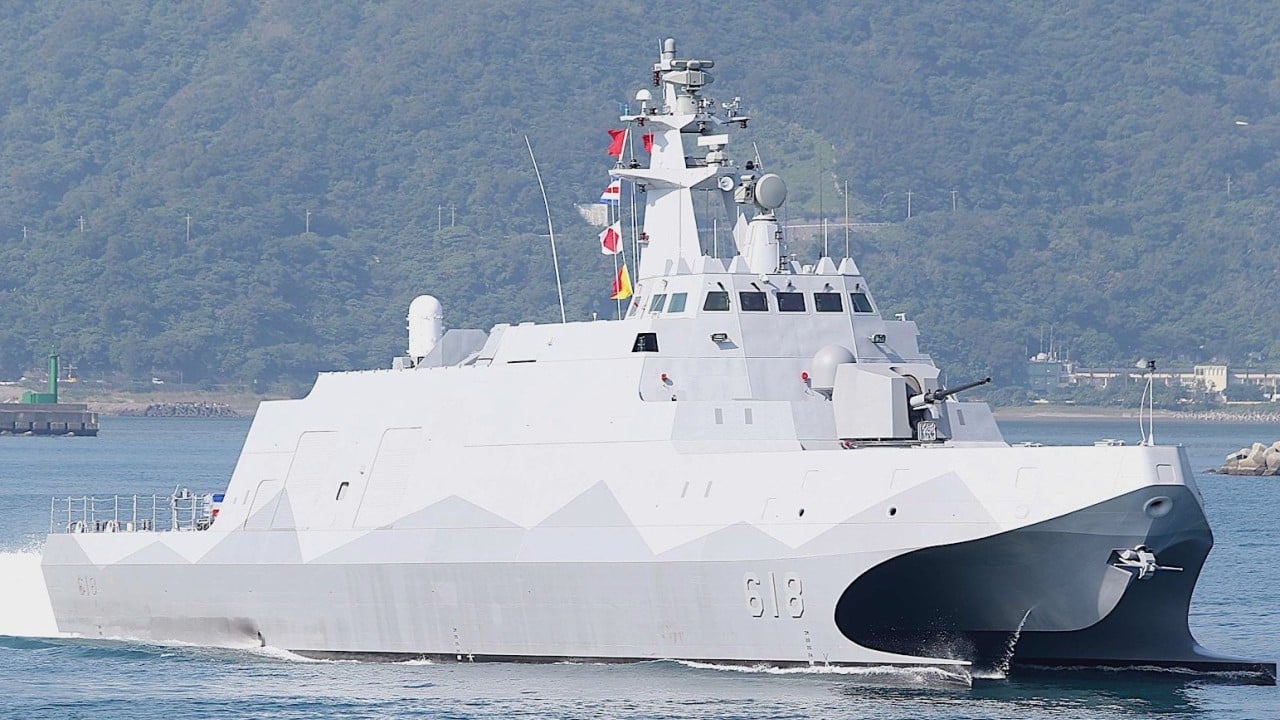 Taiwan begins mass production of home-grown missile corvettes, minelayers