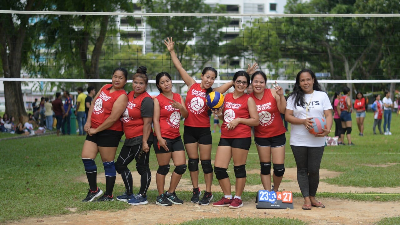 Singapore’s foreign domestic workers turning to sport to battle the bulge